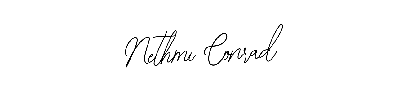 Create a beautiful signature design for name Nethmi Conrad. With this signature (Bearetta-2O07w) fonts, you can make a handwritten signature for free. Nethmi Conrad signature style 12 images and pictures png