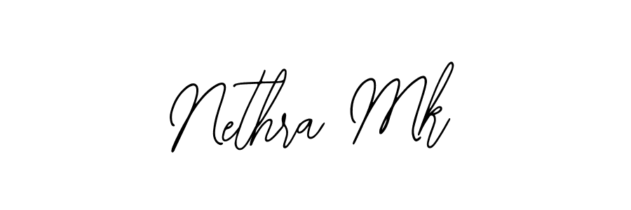 Also You can easily find your signature by using the search form. We will create Nethra Mk name handwritten signature images for you free of cost using Bearetta-2O07w sign style. Nethra Mk signature style 12 images and pictures png