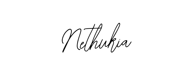 The best way (Bearetta-2O07w) to make a short signature is to pick only two or three words in your name. The name Nethukia include a total of six letters. For converting this name. Nethukia signature style 12 images and pictures png