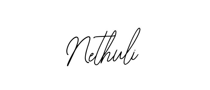 Make a beautiful signature design for name Nethuli. With this signature (Bearetta-2O07w) style, you can create a handwritten signature for free. Nethuli signature style 12 images and pictures png