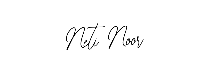 Also we have Neti Noor name is the best signature style. Create professional handwritten signature collection using Bearetta-2O07w autograph style. Neti Noor signature style 12 images and pictures png