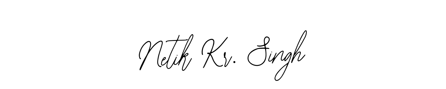 Best and Professional Signature Style for Netik Kr. Singh. Bearetta-2O07w Best Signature Style Collection. Netik Kr. Singh signature style 12 images and pictures png