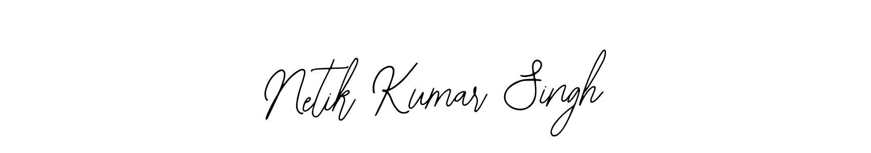 Also You can easily find your signature by using the search form. We will create Netik Kumar Singh name handwritten signature images for you free of cost using Bearetta-2O07w sign style. Netik Kumar Singh signature style 12 images and pictures png