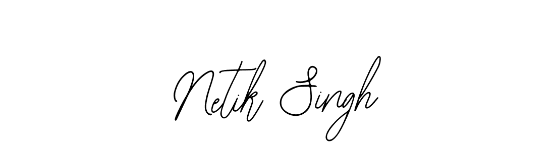 Similarly Bearetta-2O07w is the best handwritten signature design. Signature creator online .You can use it as an online autograph creator for name Netik Singh. Netik Singh signature style 12 images and pictures png