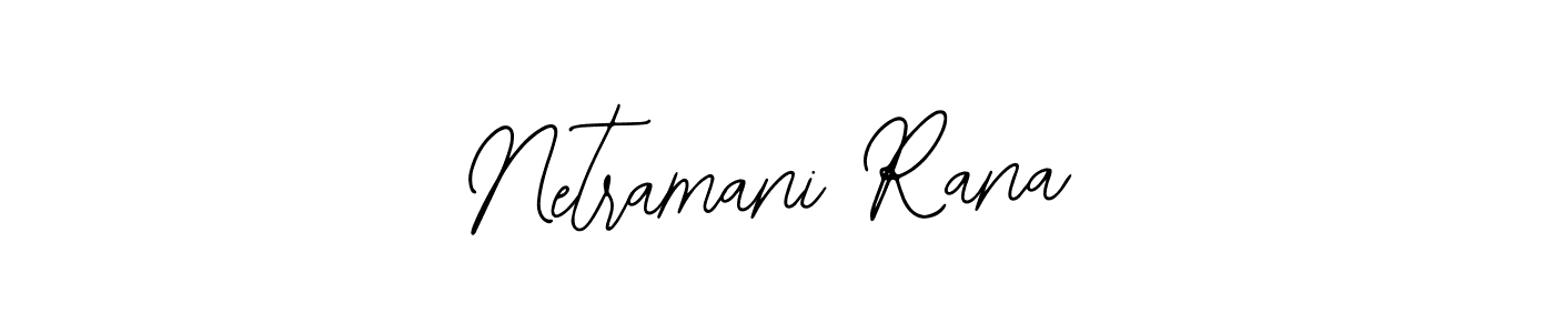 Make a beautiful signature design for name Netramani Rana. With this signature (Bearetta-2O07w) style, you can create a handwritten signature for free. Netramani Rana signature style 12 images and pictures png