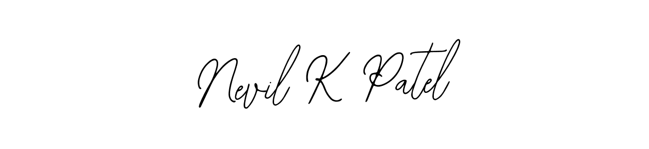 How to Draw Nevil K Patel signature style? Bearetta-2O07w is a latest design signature styles for name Nevil K Patel. Nevil K Patel signature style 12 images and pictures png