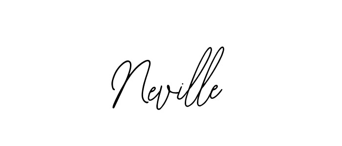 Make a beautiful signature design for name Neville. With this signature (Bearetta-2O07w) style, you can create a handwritten signature for free. Neville signature style 12 images and pictures png