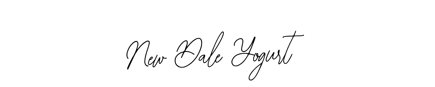 if you are searching for the best signature style for your name New Dale Yogurt. so please give up your signature search. here we have designed multiple signature styles  using Bearetta-2O07w. New Dale Yogurt signature style 12 images and pictures png