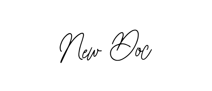 How to Draw New Doc signature style? Bearetta-2O07w is a latest design signature styles for name New Doc. New Doc signature style 12 images and pictures png