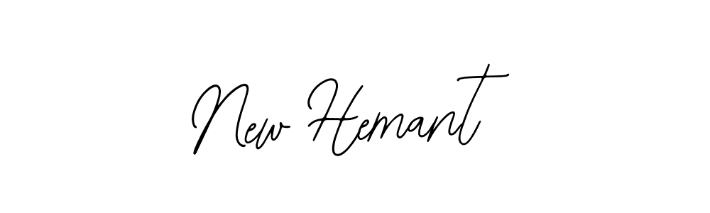 New Hemant stylish signature style. Best Handwritten Sign (Bearetta-2O07w) for my name. Handwritten Signature Collection Ideas for my name New Hemant. New Hemant signature style 12 images and pictures png