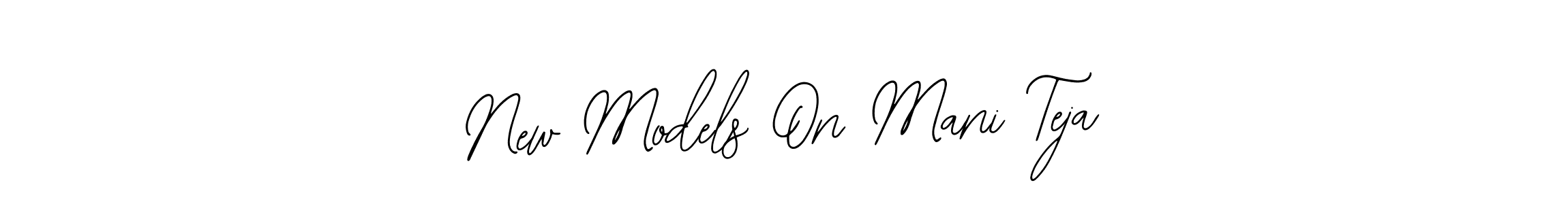 Make a beautiful signature design for name New Models On Mani Teja. Use this online signature maker to create a handwritten signature for free. New Models On Mani Teja signature style 12 images and pictures png