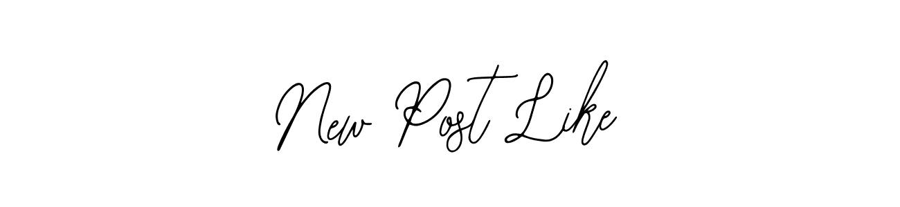 Create a beautiful signature design for name New Post Like. With this signature (Bearetta-2O07w) fonts, you can make a handwritten signature for free. New Post Like signature style 12 images and pictures png