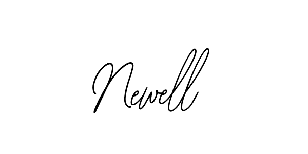 How to make Newell name signature. Use Bearetta-2O07w style for creating short signs online. This is the latest handwritten sign. Newell signature style 12 images and pictures png