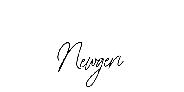 if you are searching for the best signature style for your name Newgen. so please give up your signature search. here we have designed multiple signature styles  using Bearetta-2O07w. Newgen signature style 12 images and pictures png