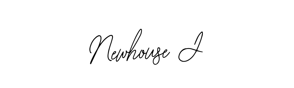 Newhouse J stylish signature style. Best Handwritten Sign (Bearetta-2O07w) for my name. Handwritten Signature Collection Ideas for my name Newhouse J. Newhouse J signature style 12 images and pictures png