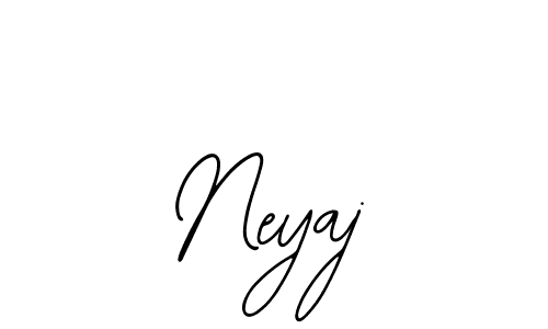 Use a signature maker to create a handwritten signature online. With this signature software, you can design (Bearetta-2O07w) your own signature for name Neyaj. Neyaj signature style 12 images and pictures png