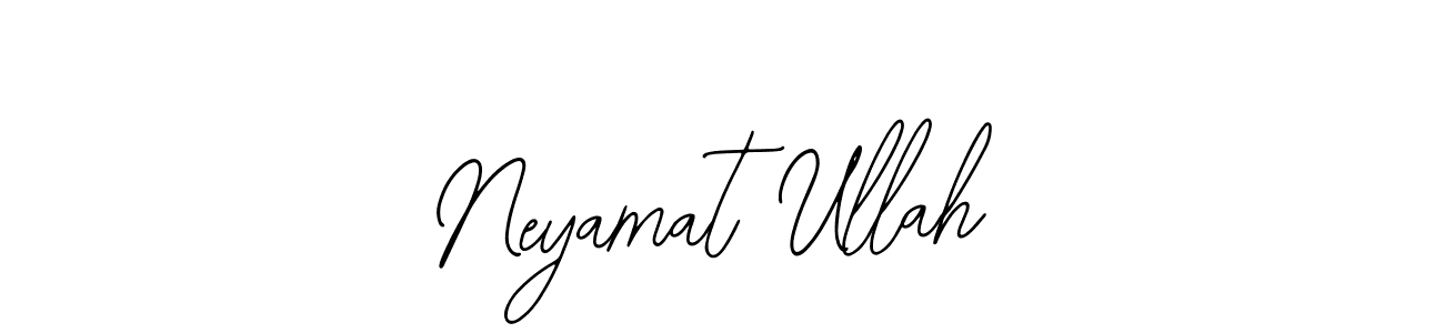 Design your own signature with our free online signature maker. With this signature software, you can create a handwritten (Bearetta-2O07w) signature for name Neyamat Ullah. Neyamat Ullah signature style 12 images and pictures png