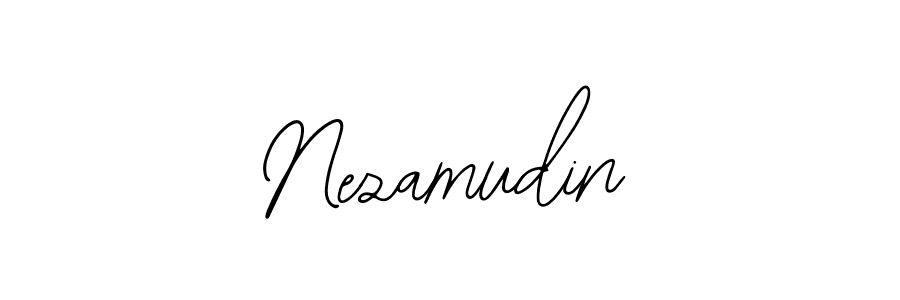 Best and Professional Signature Style for Nezamudin. Bearetta-2O07w Best Signature Style Collection. Nezamudin signature style 12 images and pictures png