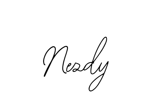 Make a beautiful signature design for name Nezdy. With this signature (Bearetta-2O07w) style, you can create a handwritten signature for free. Nezdy signature style 12 images and pictures png