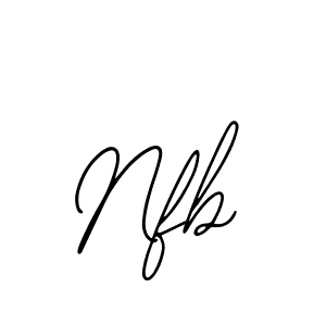 Make a beautiful signature design for name Nfb. With this signature (Bearetta-2O07w) style, you can create a handwritten signature for free. Nfb signature style 12 images and pictures png