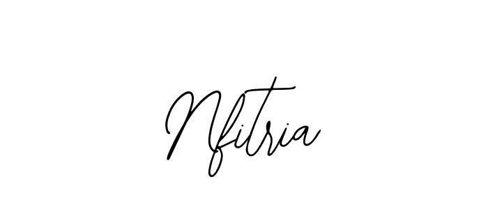 How to make Nfitria signature? Bearetta-2O07w is a professional autograph style. Create handwritten signature for Nfitria name. Nfitria signature style 12 images and pictures png