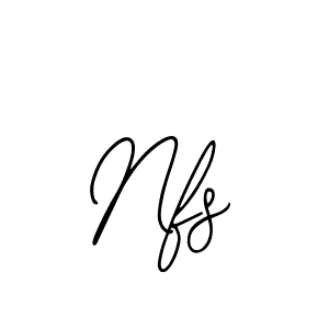 How to Draw Nfs signature style? Bearetta-2O07w is a latest design signature styles for name Nfs. Nfs signature style 12 images and pictures png