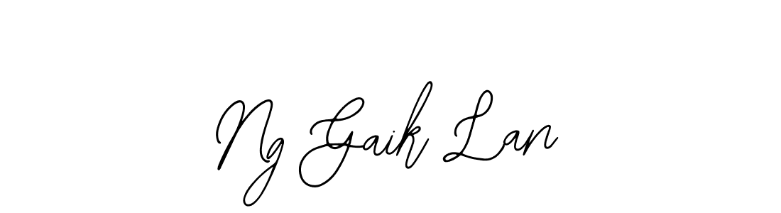 It looks lik you need a new signature style for name Ng Gaik Lan. Design unique handwritten (Bearetta-2O07w) signature with our free signature maker in just a few clicks. Ng Gaik Lan signature style 12 images and pictures png