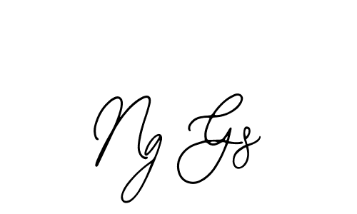 if you are searching for the best signature style for your name Ng Gs. so please give up your signature search. here we have designed multiple signature styles  using Bearetta-2O07w. Ng Gs signature style 12 images and pictures png