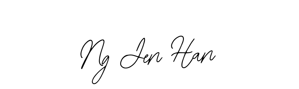 Also You can easily find your signature by using the search form. We will create Ng Jen Han name handwritten signature images for you free of cost using Bearetta-2O07w sign style. Ng Jen Han signature style 12 images and pictures png