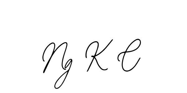 Create a beautiful signature design for name Ng K C. With this signature (Bearetta-2O07w) fonts, you can make a handwritten signature for free. Ng K C signature style 12 images and pictures png