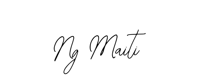 Make a beautiful signature design for name Ng Maiti. With this signature (Bearetta-2O07w) style, you can create a handwritten signature for free. Ng Maiti signature style 12 images and pictures png