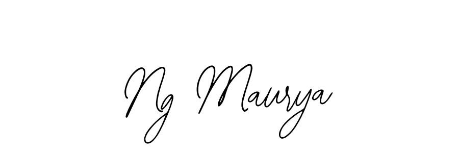 See photos of Ng Maurya official signature by Spectra . Check more albums & portfolios. Read reviews & check more about Bearetta-2O07w font. Ng Maurya signature style 12 images and pictures png