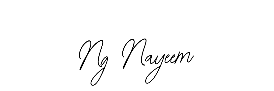 Create a beautiful signature design for name Ng Nayeem. With this signature (Bearetta-2O07w) fonts, you can make a handwritten signature for free. Ng Nayeem signature style 12 images and pictures png