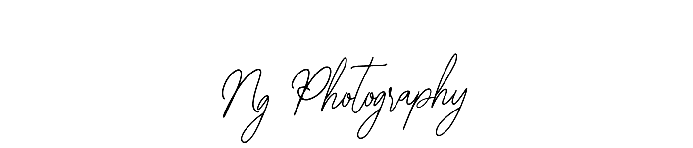 Use a signature maker to create a handwritten signature online. With this signature software, you can design (Bearetta-2O07w) your own signature for name Ng Photography. Ng Photography signature style 12 images and pictures png