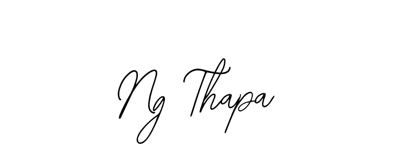 How to Draw Ng Thapa signature style? Bearetta-2O07w is a latest design signature styles for name Ng Thapa. Ng Thapa signature style 12 images and pictures png