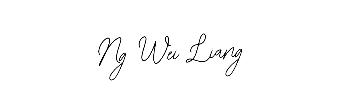 Make a beautiful signature design for name Ng Wei Liang. With this signature (Bearetta-2O07w) style, you can create a handwritten signature for free. Ng Wei Liang signature style 12 images and pictures png