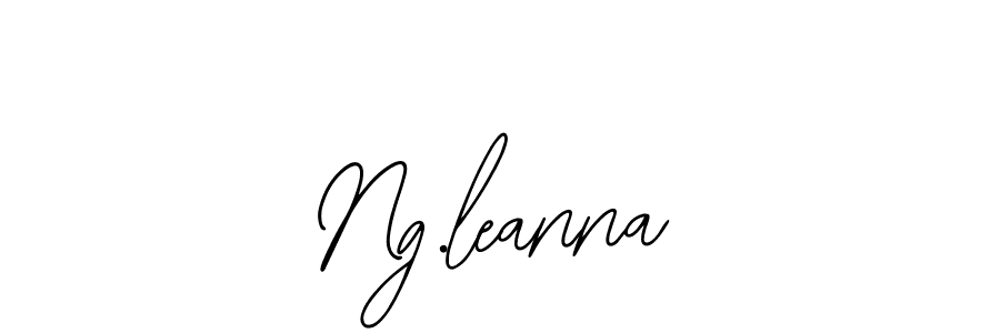 It looks lik you need a new signature style for name Ng.leanna. Design unique handwritten (Bearetta-2O07w) signature with our free signature maker in just a few clicks. Ng.leanna signature style 12 images and pictures png