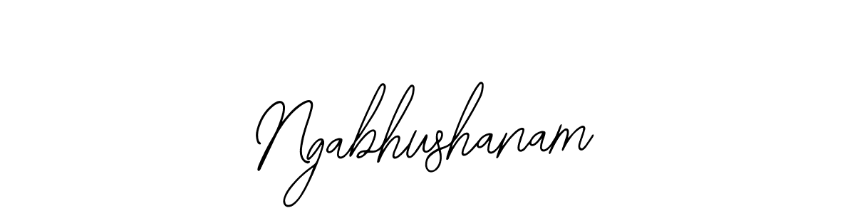 The best way (Bearetta-2O07w) to make a short signature is to pick only two or three words in your name. The name Ngabhushanam include a total of six letters. For converting this name. Ngabhushanam signature style 12 images and pictures png