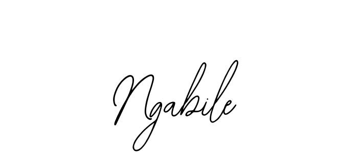 Ngabile stylish signature style. Best Handwritten Sign (Bearetta-2O07w) for my name. Handwritten Signature Collection Ideas for my name Ngabile. Ngabile signature style 12 images and pictures png