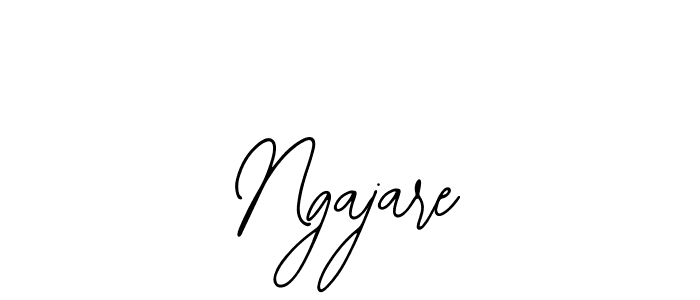 Bearetta-2O07w is a professional signature style that is perfect for those who want to add a touch of class to their signature. It is also a great choice for those who want to make their signature more unique. Get Ngajare name to fancy signature for free. Ngajare signature style 12 images and pictures png