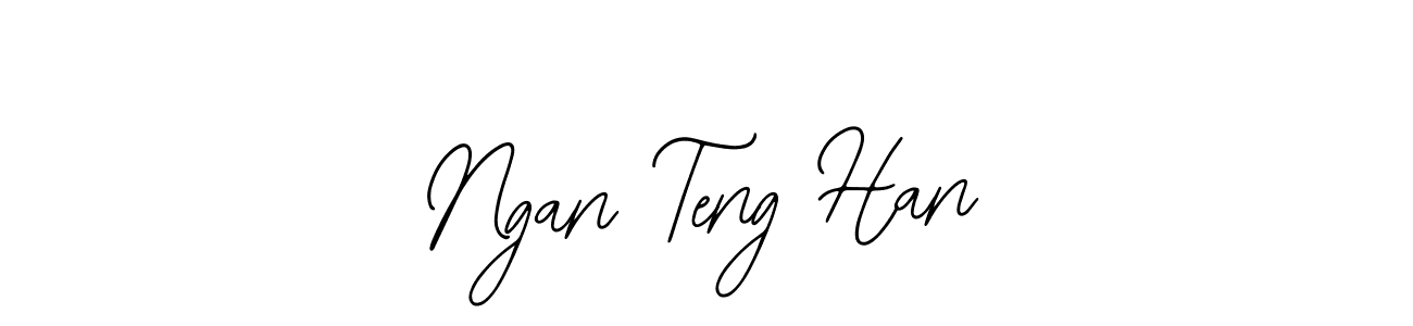 Create a beautiful signature design for name Ngan Teng Han. With this signature (Bearetta-2O07w) fonts, you can make a handwritten signature for free. Ngan Teng Han signature style 12 images and pictures png