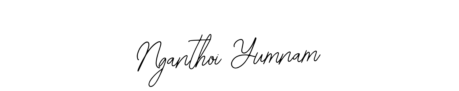 if you are searching for the best signature style for your name Nganthoi Yumnam. so please give up your signature search. here we have designed multiple signature styles  using Bearetta-2O07w. Nganthoi Yumnam signature style 12 images and pictures png