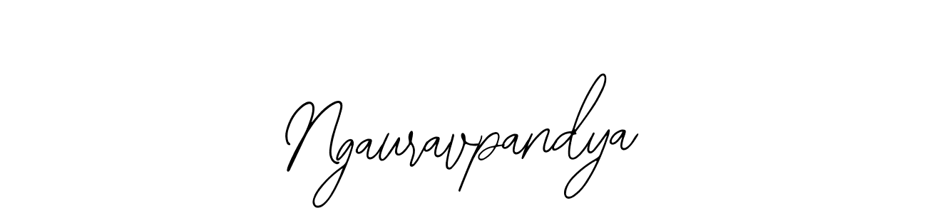 if you are searching for the best signature style for your name Ngauravpandya. so please give up your signature search. here we have designed multiple signature styles  using Bearetta-2O07w. Ngauravpandya signature style 12 images and pictures png