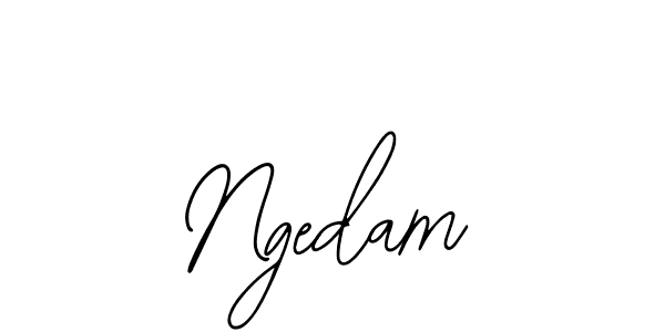 Use a signature maker to create a handwritten signature online. With this signature software, you can design (Bearetta-2O07w) your own signature for name Ngedam. Ngedam signature style 12 images and pictures png