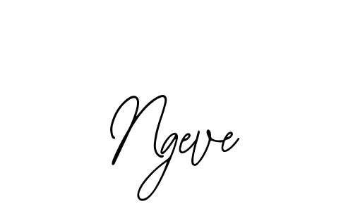 Use a signature maker to create a handwritten signature online. With this signature software, you can design (Bearetta-2O07w) your own signature for name Ngeve. Ngeve signature style 12 images and pictures png