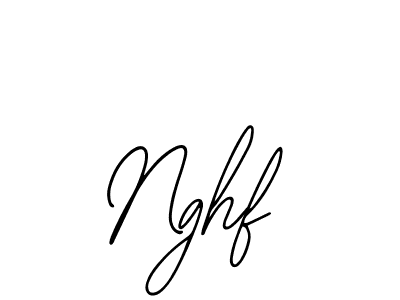 You should practise on your own different ways (Bearetta-2O07w) to write your name (Nghf) in signature. don't let someone else do it for you. Nghf signature style 12 images and pictures png