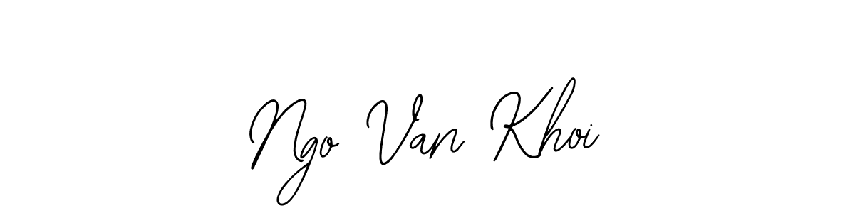 You can use this online signature creator to create a handwritten signature for the name Ngo Van Khoi. This is the best online autograph maker. Ngo Van Khoi signature style 12 images and pictures png