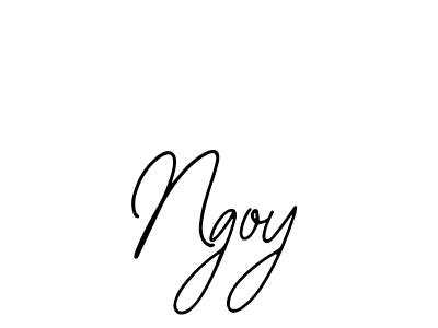 Make a beautiful signature design for name Ngoy. With this signature (Bearetta-2O07w) style, you can create a handwritten signature for free. Ngoy signature style 12 images and pictures png