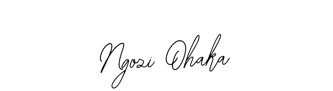 It looks lik you need a new signature style for name Ngozi Ohaka. Design unique handwritten (Bearetta-2O07w) signature with our free signature maker in just a few clicks. Ngozi Ohaka signature style 12 images and pictures png