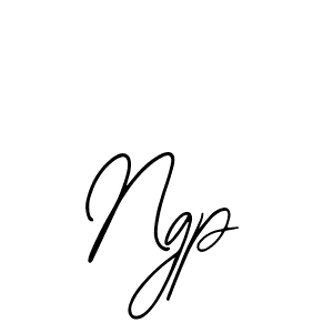 Use a signature maker to create a handwritten signature online. With this signature software, you can design (Bearetta-2O07w) your own signature for name Ngp. Ngp signature style 12 images and pictures png